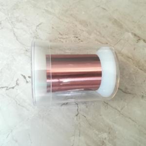 China Super Thin 0.02mm Enameled Magnet Copper Bonding Wire For Loudspeakers factory