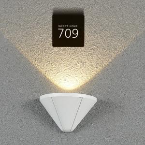 China Outdoor wall lamp waterproof garden lamps exterior wall light up and down luminous spotlight villa wall washing lighting factory