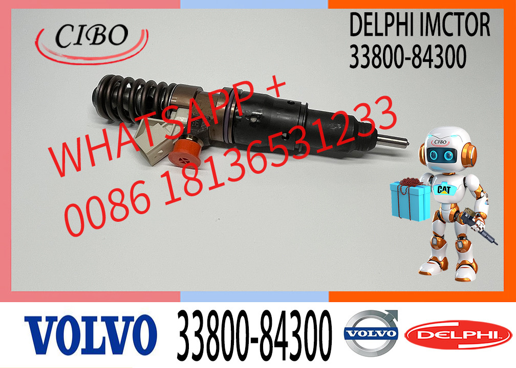 High Quality Engine Part Common Rail Diesel Injector 33800-84300 BEBE1R14001 BEBE1R14101