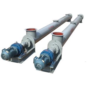 Vertical Bulk Material Tubular Screw Conveyor Adjustable Speed