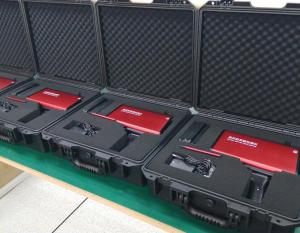 China Red Traffic Sign Retroreflector Meter One Click Calibration 3500mAh DC 8.4V factory