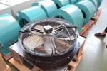 Aluminium Alloy Blade 643rpm Axial Cooling Fan 119 Pa 800mm Blade