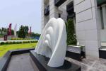 Stainless Steel Modern Abstract Sculpture , Metal Modern Outdoor Sculpture