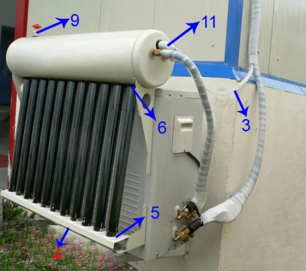 Wall Mounted Style 12V Dc Solar Air Conditioner 24 Volt Solar Air Conditioner