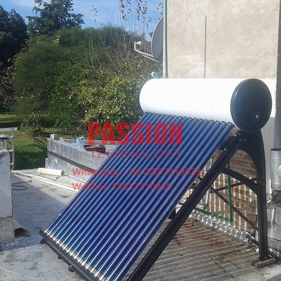 300L White Solar Water Heater 200L Non Pressure Grey Solar Geyser Silver 304