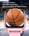 D41 4G Childrens Tracker Watch SOS GPS LBS Waterproof For Teens OEM
