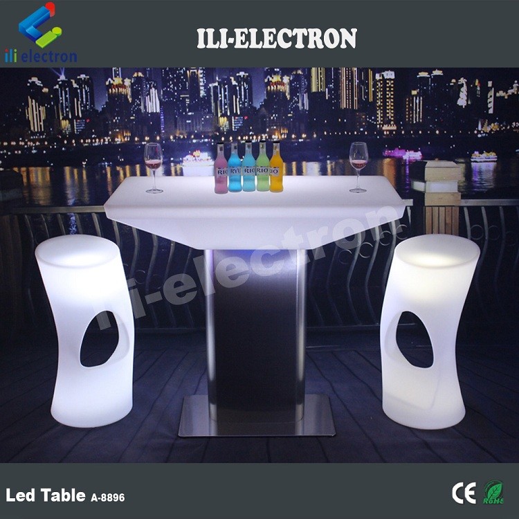 Commercial Light Up LED Furniture Rechargeable For Party Bar