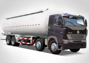 China A7 Bulk Cement Transport Trucks 371HP 12 Wheels LHD 36-45CBM ZZ1317N4667N1 factory