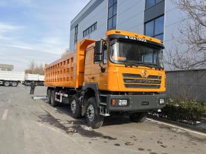 China Used Tipper Trucks In Good Condition Shacman 400hp 8*4 F3000 Dump Truck 12 Tires Standard Cabin factory