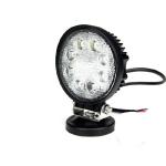 5 Inch 24 W Round Car LED Fog Lights Flood/Spot Black / White Diecast Aluminum