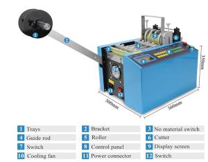 China YS-100 Programmable Automatic Poly Tubing (Plastic Packaging) And Heat Shrink Tubing factory