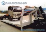 FB 0 - 10 Isuzu Full Landing 0 Degree 9 Ton Flatbed Wrecker Towing Truck