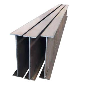 China 6-12m Length ±1% Tolerance Black Surface Galvanized H Beam for Structural Carbon Steel Construction factory