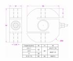 IP68 S-Beam Tension Load Cell 0.5T 1Ton 2 Ton 3Ton 5 Ton 6Ton 7.5 ton