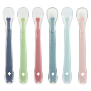 China Non-Toxic Bear Silicone Spoon Fork For Kitchen Utensils Eco-Friendly Durable factory