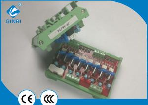 China AC Amplifier Board Din Rail Relay Module 1NO Output Contactor Short - Circuit factory