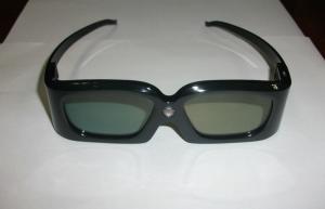 China Rechargeable DLP Link Projector Active Shutter 3D TV Glasses LCD Lenses 120Hz factory
