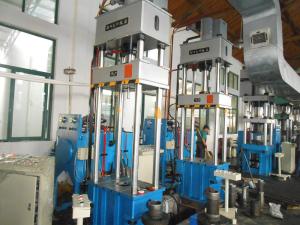 China Y27 315T Four Post Hydraulic Press Machine , Multi Purpose Hydraulic Press PLC Control factory