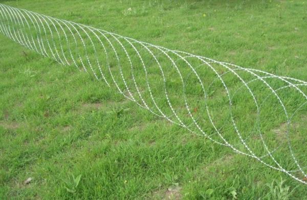 Razor Wire Flat Wrap Stainless Steel 500mm Diameter Coil South Africa