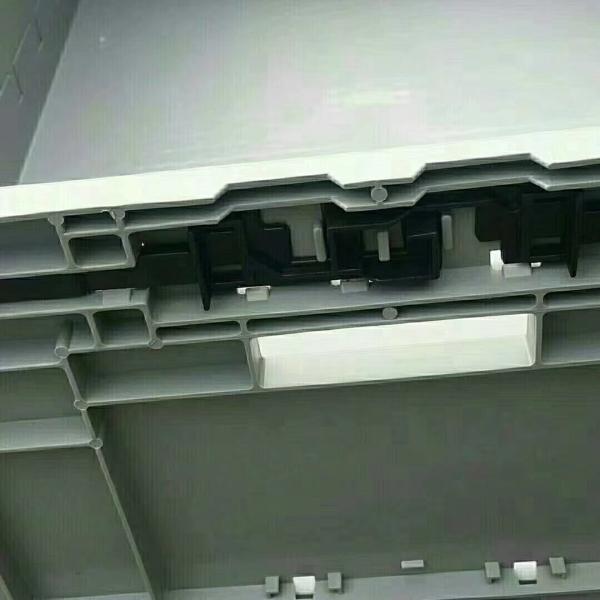 85l Capacity Foldable Plastic Storage Bins 800 X 600 X 280mm With Cover