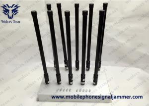 China Newest 10 Bands Adjustable Customized GPS 3G 4G High Power All Cell phone Signal Jammer factory