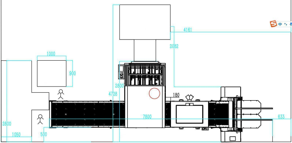 Fully Automatic Double Positioning Machine For Phone Box Shoe Box