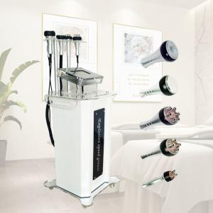 China Vertical Fat 5 In 1 Ultrasonic Cavitation Machine Vacuum RF Radio Frequency factory