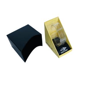 China Custom Logo Rigid Watch Display organizer Gift Packaging Box with Detachable holder tray for watches box on sale