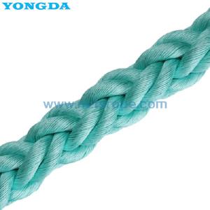 China High Tenacity Polypropylene Multifilament Fibre Ropes GB/T 8050-2017 4 Strand 16mm factory