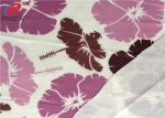 Recycled Swimwear Polyester Spandex Fabric , 4- Way Knitted Stretch Fabric