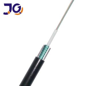 China Single Mode 4 6 8 12 24 Core GYXTW Duct Fiber Optic Cable factory