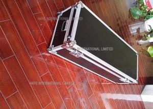 China Exhibit Used Ata Flight Road Case Transportation Box Colorful Two Liftout Trays Attached factory