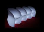 Modern Flash Led Patio Furniture IP54 Light Up Garden Chairs Wear Resistance