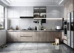 Luxury Handless High Glossy Lacquer Home Storage Sales Kitchen Cabinets