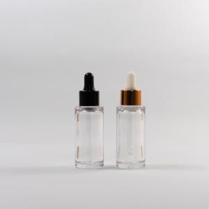 China Clear Dropper Essential Oil 30ml Plastic Cosmetic Bottles factory