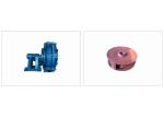 4/3 Iron Slurry Pump Impeller GH Single Suction Impeller