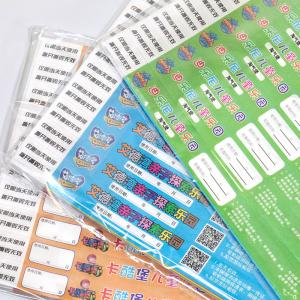 Security Tyvek Paper Wristbands with Sequential Numbering Custom Logo Printing