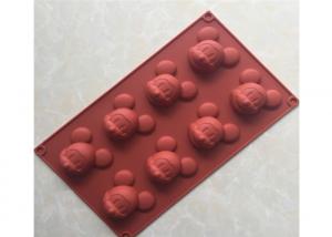 China Food Safety, Mickey Mouse , Multi-Cavities , Silicone Chocolate Mold on sale