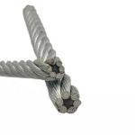 Carbon Steel 8*19s Galvanized Steel Wire Rope Cable for Elevator Exporter