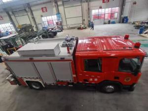 China JY100 14000kg 8930mm Emergency Fire Engine Emergency Rescue Truck HIAB X-CL111B-2 factory