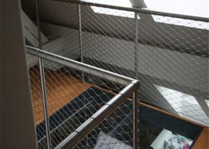 China Stainless Steel Fall Protection Architectural Wire Mesh Height 2.0 M factory