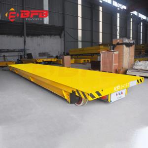 China 20m/Min Workshop Motorized Rail Transfer Car 500T Load factory