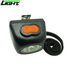 4000 Lux LED Mining Lamps Display Screen For Miners Cap 15hrs Working 1.3W