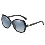 BSCI Oversized Designer Polarized Fashion Sunglasses UV400 Resin Lens