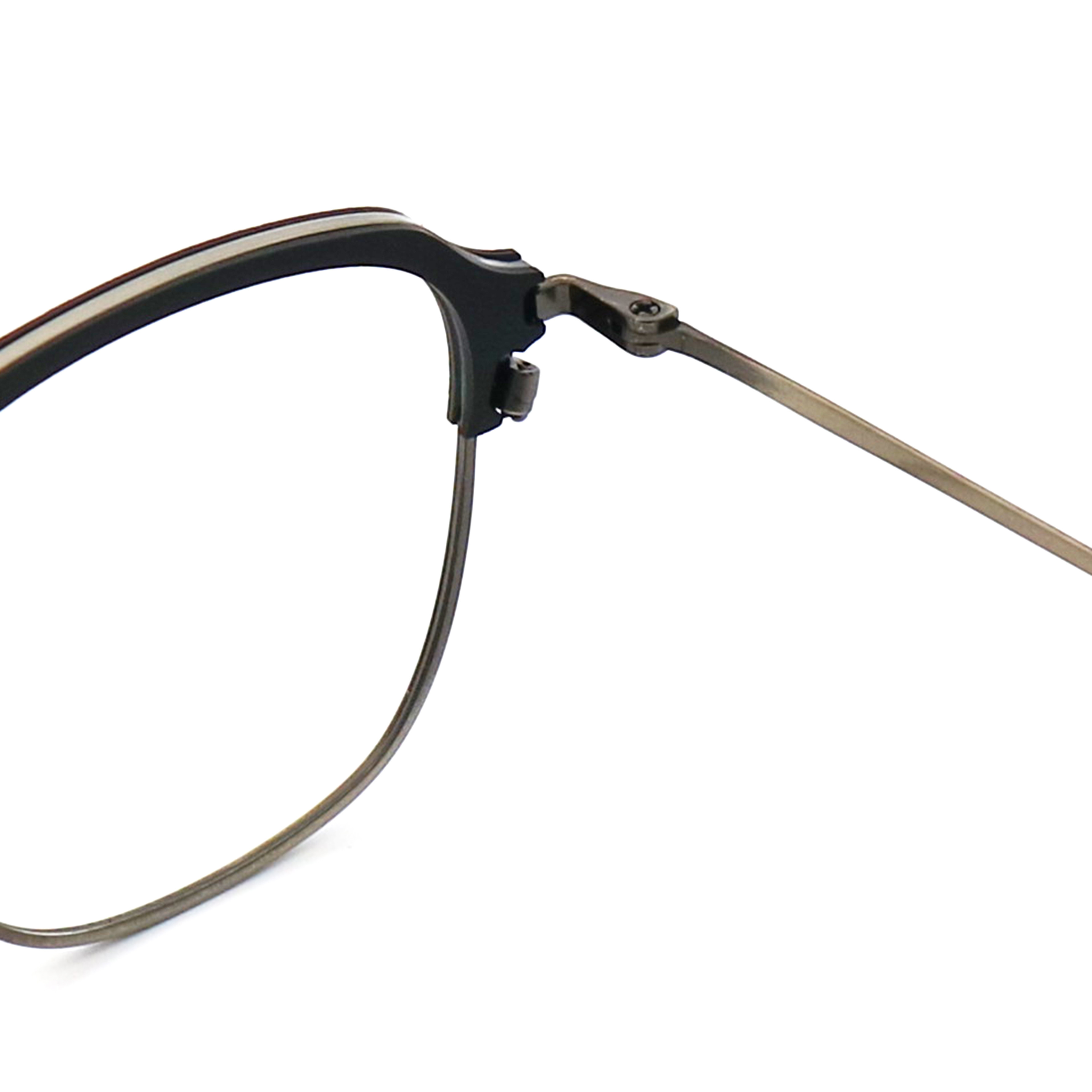 Polygons Wood Grain Acetate Optical Frames For Men And Women MR 8120