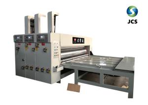 China Semi Auto Feeder Type Corrugated Box Printing Machine , 2 Colour Flexo Printing Machine factory