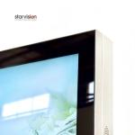 Floor Mount Aluminum LCD Digital Signage 65 / 75Inch Indoor For Metro Station