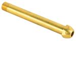 brass gas thread short pol hose end compression connector for water tube pipe