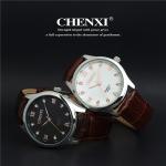 L013AG Gold Watches Quartz Stainless Steel Case Pointer Analog Watch Black Wine