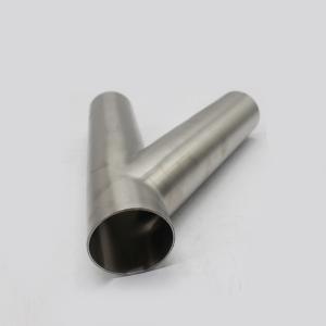 China JIS XXS High Pressure Steel Pipe Fittings 45 Degree Y Branch Pipe Fitting Lateral Tee factory